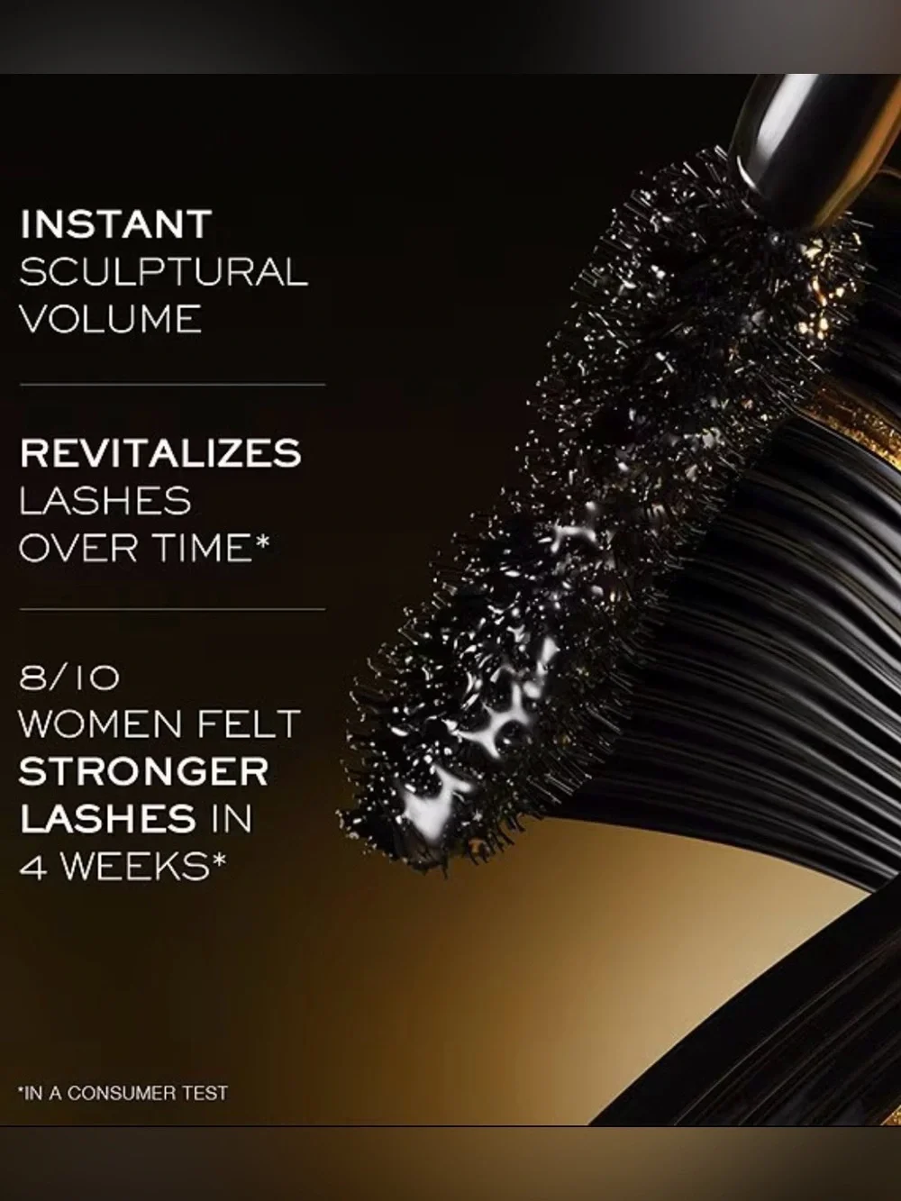 Lancome Le 8 Hypnose Serum Infused Volumizing Mascara 01 Noir Sculptural 0.27Oz